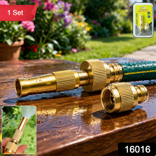 Adjustable water spray gun nozzle for garden and car washes