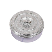 Detailed shot showing the secure lid of the snack storage container.
