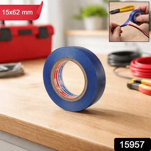 Close-up of electrical insulating tape on wires