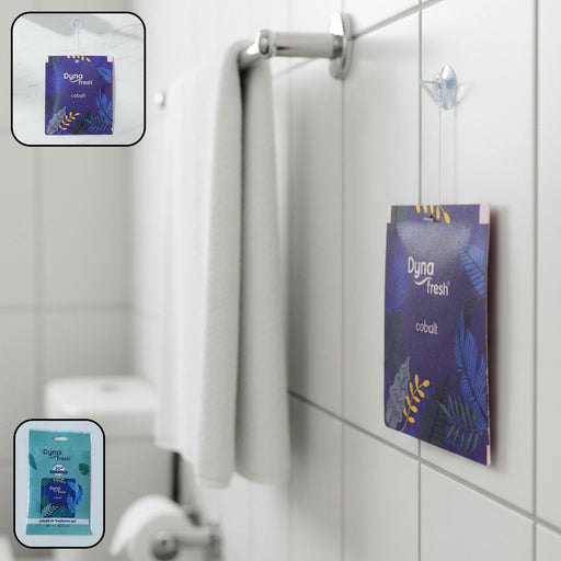 Cobalt hanging air freshener gel 10gm in a compact pack