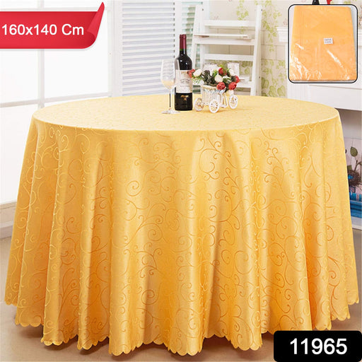 Durable washable table cover in vibrant colours suitable for dining and picnics.