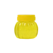 Variety of colorful soft slime jars, offering diverse play options and visual appeal for kids.