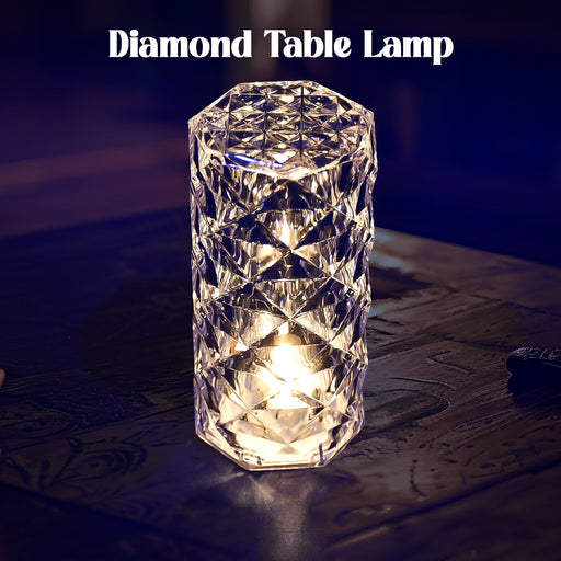 A radiant Crystal LED Candle with shimmering glitter, perfect for Diwali decoration.
