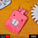 6502 Pink small Hot Water Bag with Cover for Pain Relief, Neck, Shoulder Pain and Hand, Feet Warmer, Menstrual Cramps. 