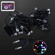 8 meter LED decorative string fairy lights with timer function
