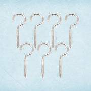 Heavy duty stainless steel eye hook screw from 7-piece set