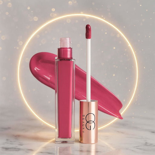 OG Beauty Berry Blossom Moisture Lock Liquid Lipstick in red shade