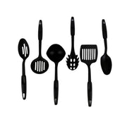 Lifestyle shot featuring the versatile non-stick cooking tools in use.