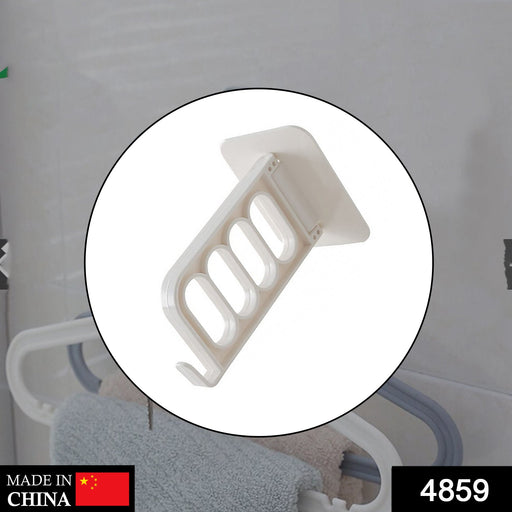 Durable over-door hook providing convenient storage for home and bathroom.