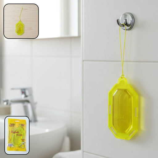Citrus gel air freshener in retail packaging