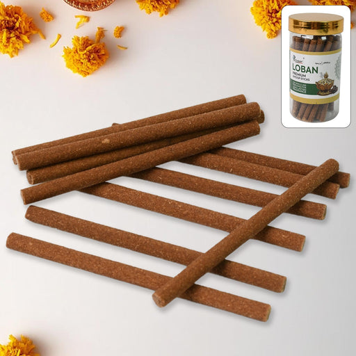 Loban Dhoop Sticks 100g pack by , clearly showing the product packaging.