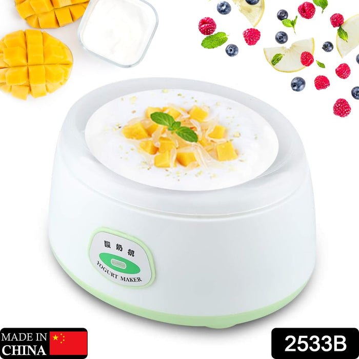 ELECTRONIC YOGURT MAKER, AUTOMATIC YOGURT MAKER MACHINE 1L YOGHURT PLASTIC CONTAINER FOR HOME USE