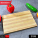 2193 Natural Wood Chopping Cutting Board for Kitchen Vegetables, Fruits & Cheese, BPA Free. 