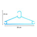 1390 Plastic Clothes Hanger (Set of 6 Pieces) 