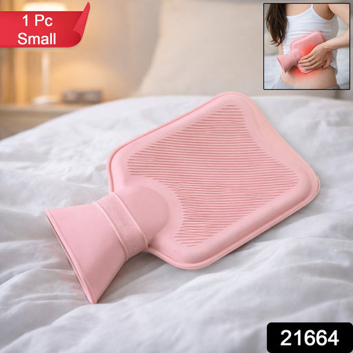 Small reusable hot water bag ideal for targeting back and waist pain