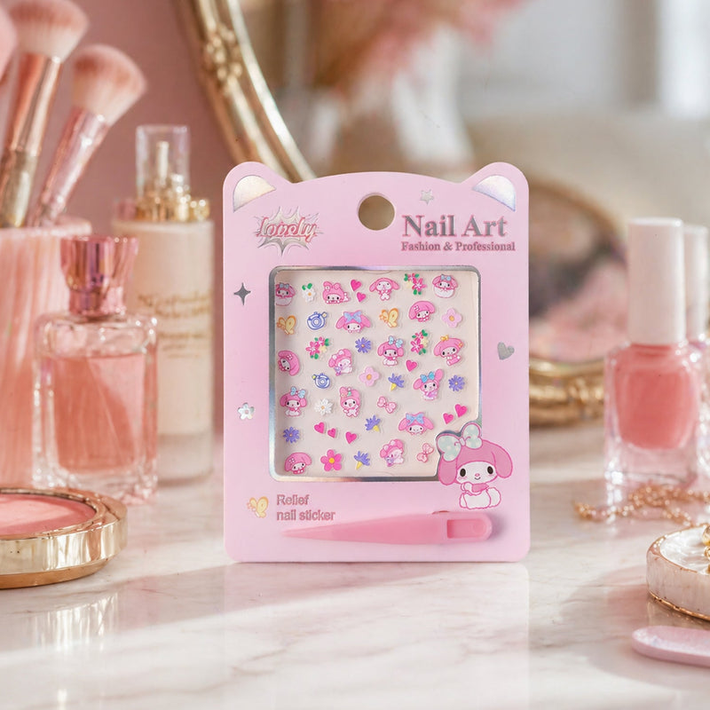 Colorful nail stickers for girls and womenÕs nail art