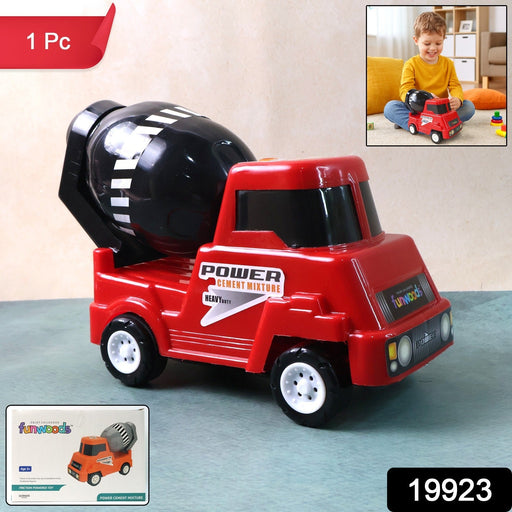 Friction powered construction truck toy for kids