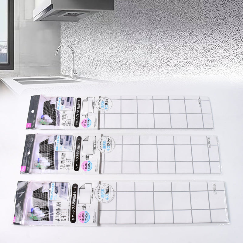 Aluminium kitchen wall sheet providing durable heat and moisture protection