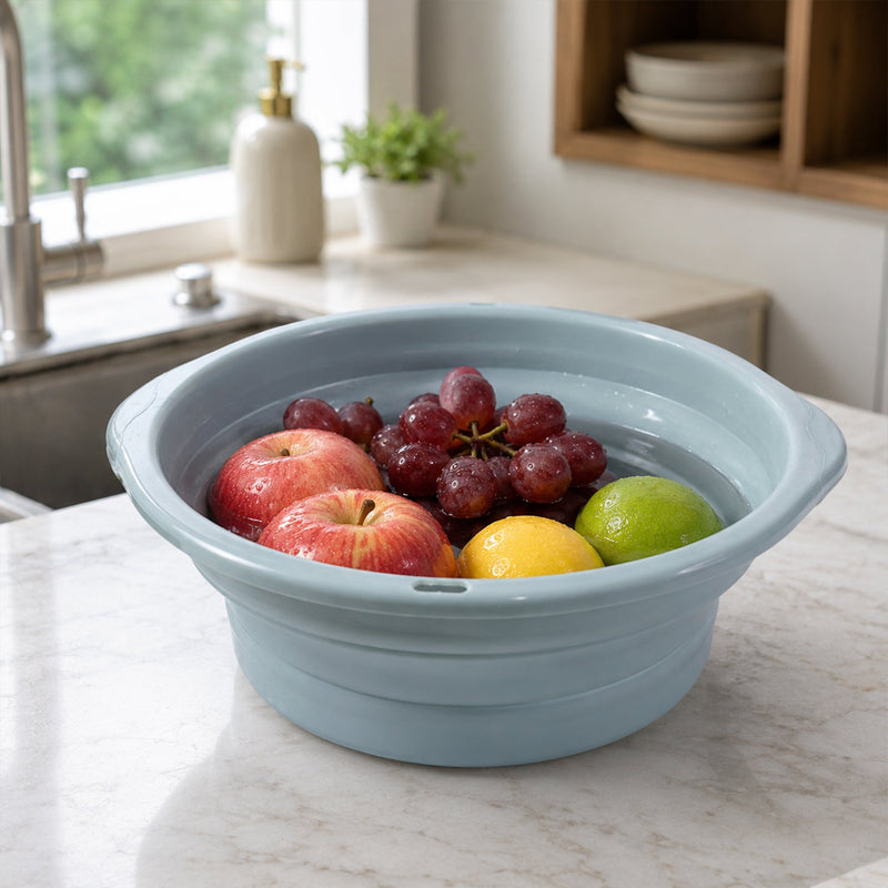 Big basket with sturdy handles for easy carrying