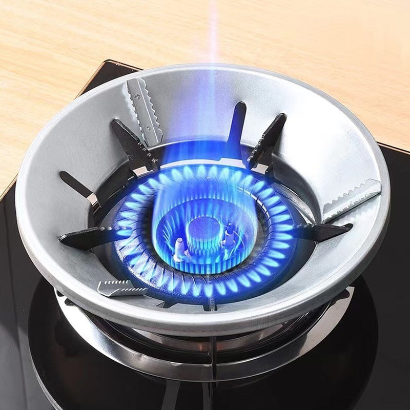 Sturdy metal Gas Stove Stand, promoting energy savings in the kitchen.