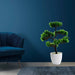 4937 Artificial Potted Plant with Round Pot 