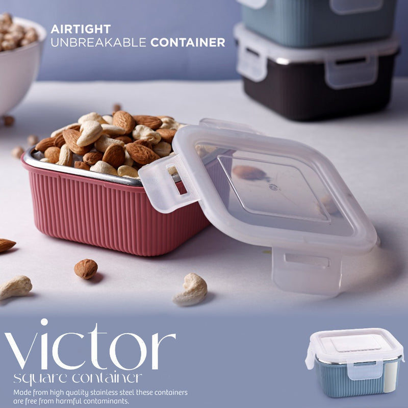 Apex Victor 400ml container showing locking lid and base