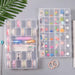 7673  36 Grids Clear Plastic Organizer Box with Adjustable Compartment Dividers, Jewellery Storage Organizer Collection Box (1 pc ) 