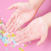 6289 Portable Hand Washing Bath Flower Shape Paper Soap Strips In Test Tube Bottle 