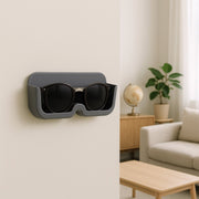 Sunglasses holder and eyewear pair neatly mounted for daily use