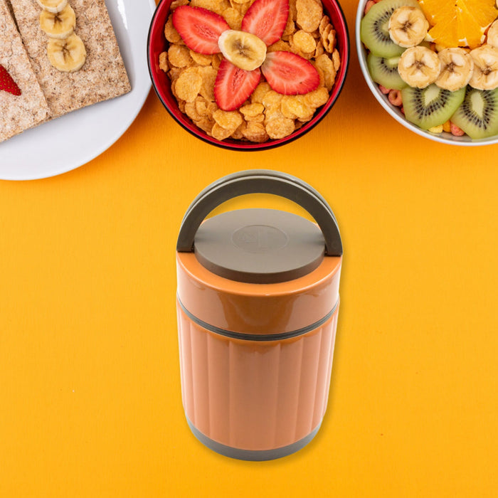 Leak-proof Thermos Flask For Hot Food, Warm Soup Cup, Vacuum Insulated Lunch Box, Food Box for Thermal Container For Food Stainless Steel