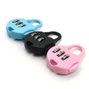 6108 3 Digit Zipper Lock and zipper tool used widely in all security purposes of zipper materials. 