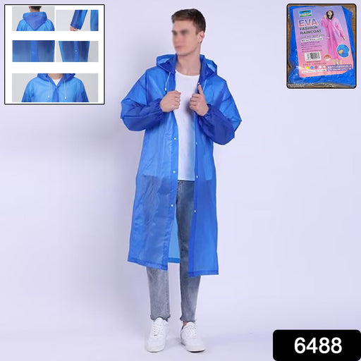 Student wearing a waterproof EVA raincoat, ideal for school commutes and outdoor activities.