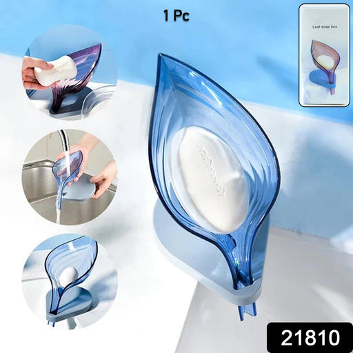Bathroom soap holder with effective water draining feature