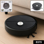 In-use Vacuum Cleaner Sweeping Robot performing cleaning in a modern living room