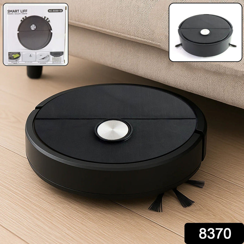 In-use Vacuum Cleaner Sweeping Robot performing cleaning in a modern living room