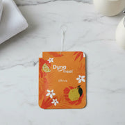 Bathroom air freshener with citrus fragrance