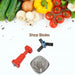 5351 Manual Food Push Chopper And Hand Push Vegetable Chopper, Cutting Chopper For Kitchen With 3 Stainless Steel Blade ( B Grade Chopper ) 