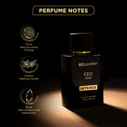 Bellavita CEO Man Intense perfume designed for confident men