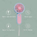 4800 Mini Handheld Fan Portable Rechargeable Mini Fan Easy to Carry, for Home, Office, Travel and Outdoor Use 