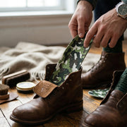 Soft cushion printed shoe inserts
