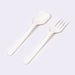 5239 Plastic Forks & spoon Cutlery-Utensils, Parties, Dinners, Catering Services, Family Gatherings ( pack of 2) 