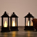 6555 Classic Style Lantern With Artificial Rustic Battery-Operated Flameless Candle Light For Home Decoration - Good For Indoor & Outdoor Use (Pack of 24) 
