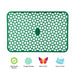 5237 Waterproof PVC Refrigerator Drawer Mats/ Multipurpose Mats/Fridge Mats Set of 6 Pcs 