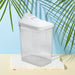 2782 Kitchen Storage Jars & Container Set 3pc , Transparent Jar Set For home & Kitchen Use 