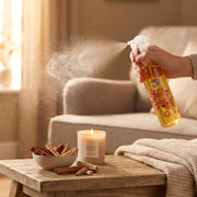 Sandal mist air freshener spray refreshing indoor air with sandal fragrance
