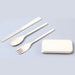 2243 Spoon Fork Chopsticks Set Dinnerware 3PCS/Set Lunch Tableware Detachable Cutlery Portable Travel Kitchen Accessories 