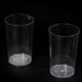 7143 Round Clear Plastic Water Glass Juice Beer Wine Plastic Unbreakable Transparent Glass Set ( 300ml 6pc ) 