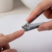 Stainless steel nail cutter included in grooming kit