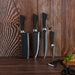 2285 Stainless Steel Knife Set With Chef Peeler And Scissor (6 Pieces) 