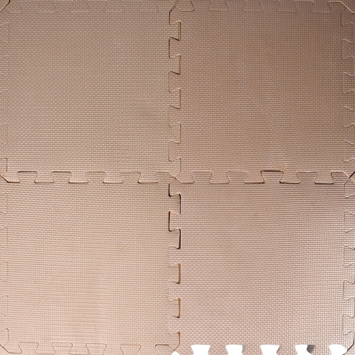 7539 Kids mats for Floor Soft Plush Foam Babies Puzzle Interlocking Play mats for Crawling Playing Tile mat Carpet Rug for Infants and Toddlers (Size :- 63x63Cm  Set Of 4Pc) 